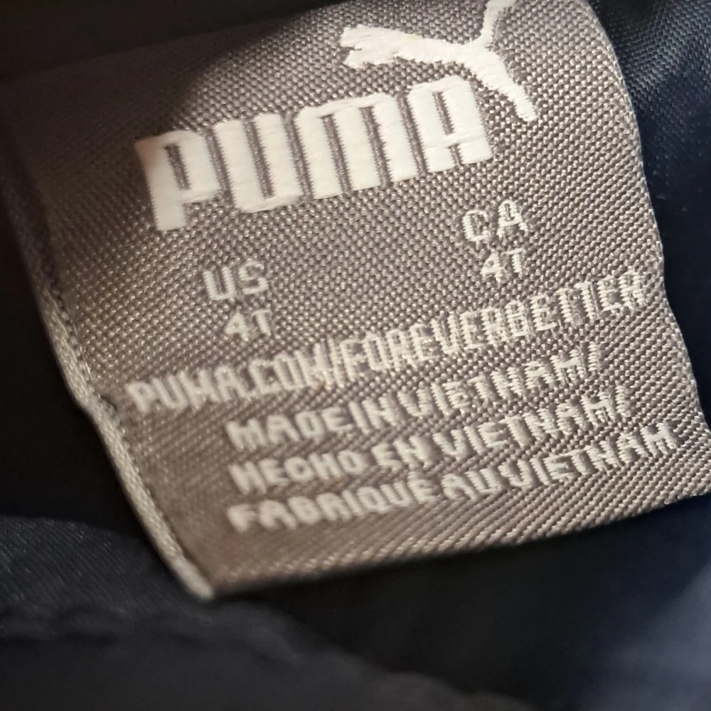 Kids Puma Down Vest Size 4T
